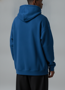 Styliro <b>Men's</b> Regular Fit <b>Pink</b> Solid <b>Hoodie</b> 100% Cotton Fleece Casual Front Logo Print Winter Wear - Product Image 5