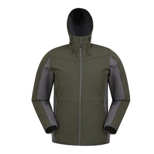 OEM Custom <b>Men</b> Windproof <b>Soft</b> <b>Shell</b> Hunting <b>Jacket</b> Available in Various Sizes - Product Image 4