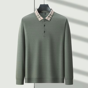Polo pour homme de haute qualité, best-seller, personnalisé, manches longues - Product Image 1