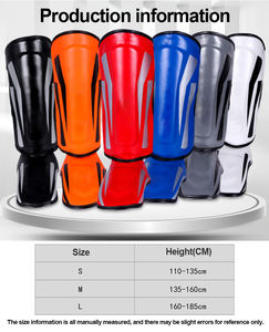 Protector de Piernas y Pies de Piel Sintética con Logotipo Personalizado para Kickboxing Tailandés y Karate - Product Image 6