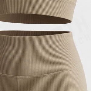 Nuevo Conjunto de Yoga para Mujer Hecho a Medida, Bra y Panties Deportivos Cálidos y Sensuales, Leggings Cortos, Ropa Deportiva, Ropa Activa para Gimnasio - Product Image 5