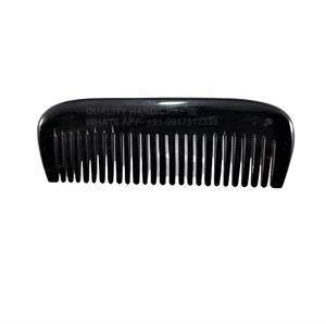 ที่ขายดีที่สุดจริงบัฟฟาโลฮอร์นหวีธรรมชาติฮอร์นผมหวีไม้ผู้ผลิตจากอินเดีย - Product Image 2