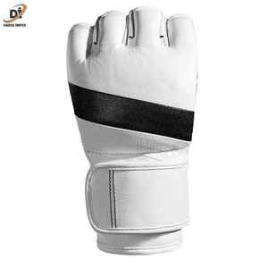ถุงมือชกมวยหนัง PU หลายชั้นแบบมืออาชีพ ขนาด 12 ออนซ์ สำหรับฝึกซ้อมมวยไทย รับผลิตแบบ OEM - Product Image 5