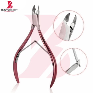 Juego de Cortaúñas de Acero Inoxidable Profesional de 2 Piezas con Logotipo Personalizado en Oro Rosa, Herramienta para Eliminar Piel Muerta, Cortaúñas, Herramientas de Belleza al por Mayor - Product Image 6