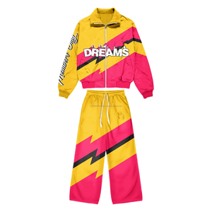 Conjunto Deportivo de Nylon Reflectante con Cierre, Resistente al Viento, para Verano, Chaqueta y Pantalones con Cierre - Product Image 4