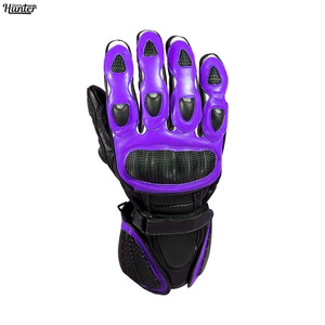 Guantes de Motociclismo Profesionales con Logotipo Personalizado, de Cuero de Primera Calidad, Transpirables y con Pantalla Táctil - Product Image 6