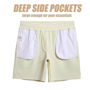 Shorts décontractés pour hommes en coton 100% de qualité supérieure, séchage rapide, respirants, vente en gros - Product Image 4