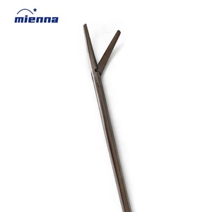 Cirugía Laparoscopia Toracoscopia Acero inoxidable 6mm Fórceps de disección de doble articulación Juego de instrumentos Manual - Product Image 4