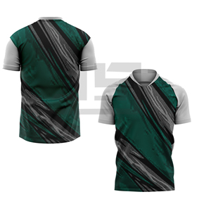 JAMEZ SPORTS Camisetas Unisex de Manga Corta con Cuello en V, 100% Algodón, Transpirables, de Secado Rápido y Antibacterianas - Cada Latido del Corazón Cuenta con un Espíritu de Juego - Product Image 2