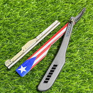 Professional <b>Barber</b> Razor Classic Foldable Straight Edge <b>Shaver</b> for Hair Beard Styling Traditional Shaving Knife Beauty Salon - Product Image 5