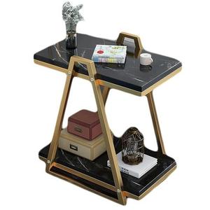 Modern <b>Round</b> Wood <b>Top</b> Metal Base Coffee <b>Table</b> Contemporary Design for Living Room Furniture Decorative Center <b>Table</b> - Product Image 6