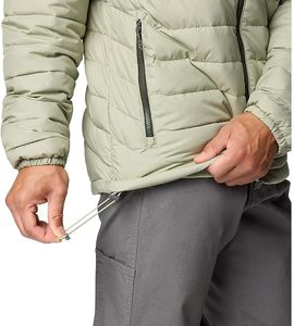 <b>Men's</b> Lightweight Packable Puffer Jacket Waterproof Windproof Winter Hooded Jacket Custom Quilted 100% Front Logo Storage <b>Pouch</b> - Product Image 2