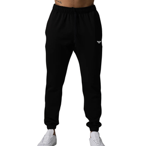 Mens Cotton Fleece Mid <b>Lightweight</b> <b>Jogger</b> Sweatpants Elastic Drawstring Casual Sports Gym OEM Service Custom Brand Custom Logo - Product Image 1