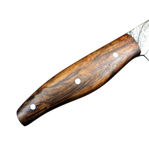 Damascus Steel Chef <b>Knife</b> Premium Handcrafted Pattern Steel <b>Kitchen</b> <b>Knife</b> Razor <b>Sharp</b> Blade Ergonomic Wooden Handle Private - Product Image 5