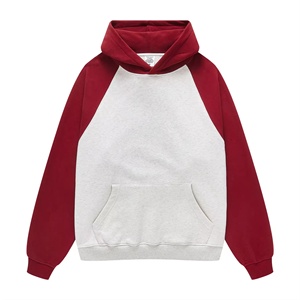 Sweat à capuche homme avec poche kangourou, logo personnalisé, couleur unie, respirant, style streetwear, coton/polaire - Product Image 4