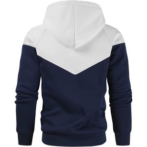 Vente en gros fabricant : Sweat à capuche homme 300 g/m² en polyester/coton léger et respirant pour l'hiver, personnalisable - Product Image 3