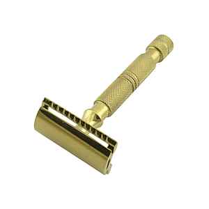 Maquinilla de Afeitar de Seguridad de Acero Inoxidable Reutilizable de Alta Calidad con Cuchilla Única, Ideal para Salones y Profesionales, Uso Doméstico, con Logotipo - Product Image 4