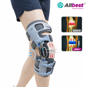 Attelle de Genou Articulée Allbest pour Rééducation, Traction, Protection Professionnelle, Certifiée CE, Design Fin, Unisexe, Universelle - Product Image 1