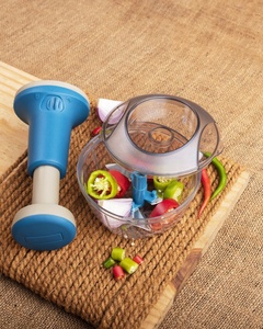 Oferta por tiempo limitado Deluxe Rendimiento de alta eficiencia Push Chopper Plastic Best Magic <span class=keywords><strong>Vegetable</strong></span> Cutter - Product Image 1