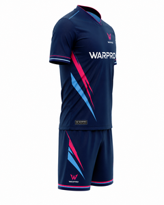 Conjunto de Camiseta y Pantalones Cortos de Fútbol Elite, Ropa Deportiva Ligera de Secado Rápido, Uniforme de Fútbol Masculino, Equipación Moderna para Equipo, 100% Poliéster - Product Image 3