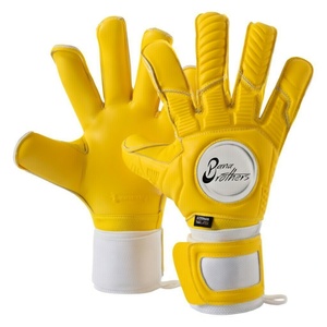 Top-Grade Goalkeeper Gloves with Embossed Basix Latex and 4mm German Latex Palm for Maximum <b>Control</b> and All-Weather <b>Grip</b> - Product Image 3