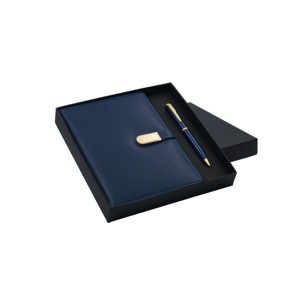 Juego de Regalo Premium de Cuaderno y Bolígrafo, Regalos Corporativos, Papelería de Oficina, Juego de Diario para Empleados, Clientes, Maestros, Estudiantes, Caja de Regalo - Product Image 2