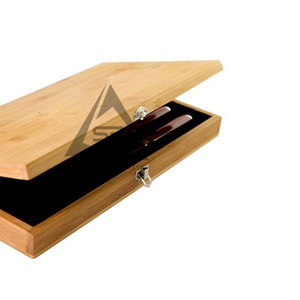 Juego de Cuchillos de Chef Damasco Hechos a Mano de Alta Calidad con Hojas de Acero de 67 Capas, Mangos de Madera, Diseño para Diestros - Product Image 4