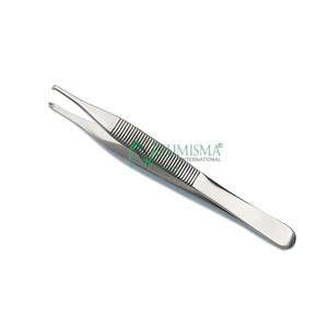 Pinces à pansements manuelles en acier inoxydable de haute qualité, à pointe dentelée, instruments chirurgicaux - Product Image 3