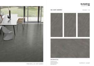 กระเบื้องพอร์ซเลนสไตล์โมเดิร์นผิวสัมผัสแบบน้ำตาล ขนาด 60x120 ซม. 600x1200 มม. 24x48 นิ้ว สำหรับพื้นผิวภายในอาคารหรูหรา - Product Image 2