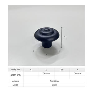 มือจับตู้ลิ้นชัก ตู้เสื้อผ้า ตู้ครัว ทำจากโลหะผสมสังกะสี ดีไซน์ดั้งเดิม ทนทาน ขายดี - Product Image 6