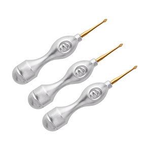 Elevadores Dentales de Color Blanco y Dorado, Hermosos y de Gran Venta, Diseño Nuevo, Elevadores de Raíz Hechos a Medida, Elevadores Tipo Hoz - Product Image 6