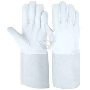 Guantes de Soldadura TIG de Cuero Vacuno de Primera Calidad, Resistentes al Calor y al Fuego, de 14 Pulgadas, Resistentes, la Mejor Opción para Soldadores, Guantes de Seguridad al Mejor Precio - Product Image 6