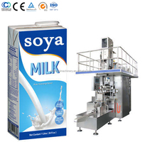 Machine de remplissage de cartons aseptiques de 200 ml, machine de remplissage de Tetra Brick