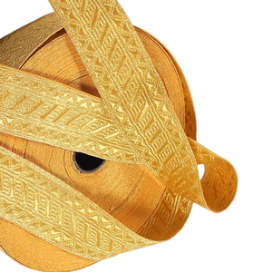 High Quality OEM Uniforms Gold <b>Wire</b> <b>Ribbon</b> Lace Braid Fashion Uniform Gold Braids Lace Bullion <b>Wire</b> Lace - Product Image 2