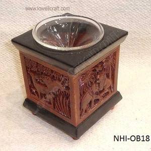 Brûleurs d'huiles d'encens en pierre savonneuse - Product Image 5