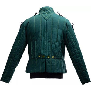 Chaqueta Gambeson Medieval Acolchada de Algodón, Estilo Noreuropeo, con Cordones, Doble Capa, para Entrenamiento, Aketon, para Reenactment 2026 - Product Image 3