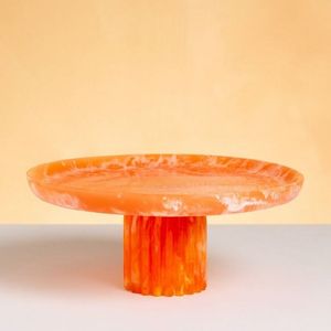 Hand <b>Crafted</b> Design Resin Cake Stand Resin Cake Platter Epoxy Resin Cake Stand And Resin Cake Platters At very cheap Price - Product Image 2