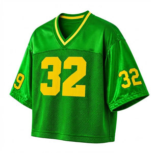 Chi Eta Phi Sorority Damen Mesh Jersey Shirt Crop Top Kurzarm Sportshirt Nummer 32 Atmungsaktives Freizeit-T-Shirt für Damen - Product Image 5