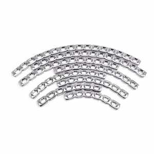 แผ่นโค้งสแตนเลสสำหรับศัลยกรรมกระดูกสัตว์ ขนาด 3.5 มม. จำนวน 8 ชิ้น ชุดเครื่องมือยึดกระดูกสำหรับการผ่าตัดโดยเพนแท็กซ์ - Product Image 1