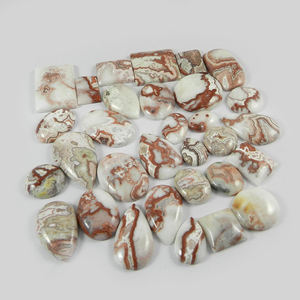 100gms อาเกตทรงหลวมอัญมณีสีเงินจากธรรมชาติาเกตทรงผสมรูปทรงฟรี - Product Image 4