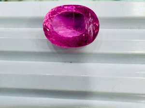 Piedra Preciosa Suelta de Turmalina Rubelita Rosa Natural de 9.28 Ct, Color Intenso, para Joyería Personalizada a Precio de Mayoreo - Product Image 2