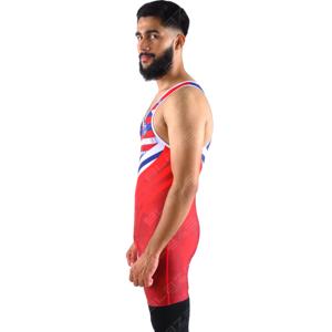 เครื่องแบบมวยปล้ำระดับมืออาชีพจากสหรัฐอเมริกาเสื้อกล้ามมวยปล้ำก่อสร้างทนทาน - Product Image 3