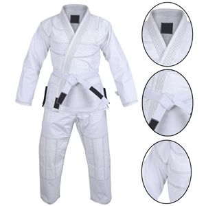 Fabricant de Kimonos de Judo Personnalisés OEM, Uniformes de Jiu-Jitsu en Tissu Perlé, Vêtements de Combat en Gros, 100% Coton, Séchage Rapide, Unisexe Adulte - Product Image 5