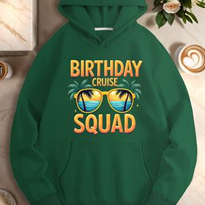 CUMPLEAÑOS CRUISE SQUAD sudaderas casuales de mujer - Product Image 3