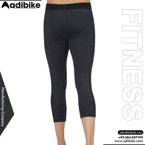 Collants de compression pour hommes, taille élastique, antibactériens, vente en gros OEM, sublimation personnalisée, rashguards de fitness - Product Image 2