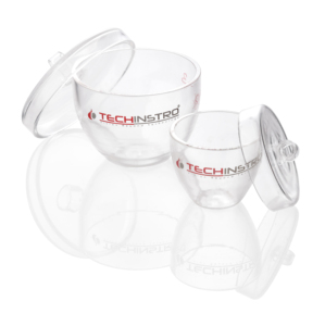 Creuset de laboratoire en quartz avec couvercle 1000 ml Pureté 99,99 % Marque TECHINSTRO OEM/ODM pour haute précision et haute température - Product Image 6