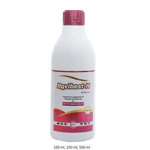 Complément alimentaire liquide de vitamines et de minéraux Bovibest H de qualité supérieure pour bovins laitiers, buffles, moutons et chèvres, disponible à la vente - Product Image 1
