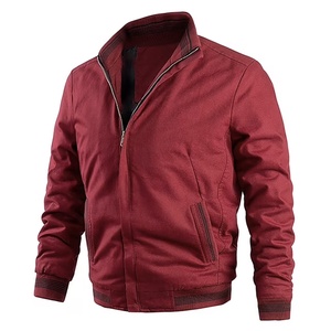 เสื้อแจ็คเก็ตวาร์ซิตี้ผู้ชายขายดีที่สุด กันน้ำ ผ้าถักขนแกะ แขนหนัง สไตล์ไฮสตรีท สำหรับฤดูหนาว - Product Image 1