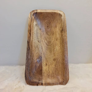 Antique Creation New Arrival Wooden Oval Tray Luxury Top Selling for Indoor and Outdoor Christmas Decor Stylish and Practical - Product Image 5