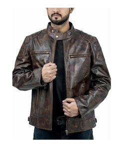 Personnalisez votre veste en cuir à manches longues pour homme, conçue pour le style et l'accessibilité, idéale pour toutes les occasions, sur mesure et de qualité supérieure. - Product Image 1